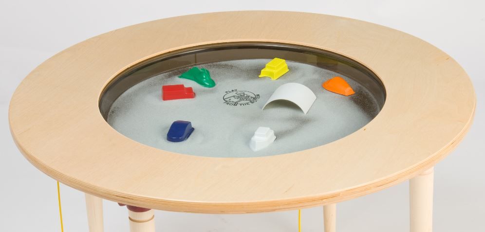 Round Magnetic Sand Table by Children's Furniture Company