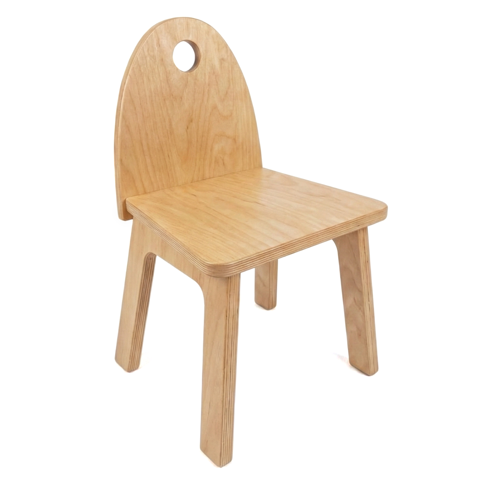 Nordic Beech Plywood Classroom Chair by Playscapes