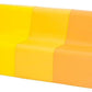 Yellow Sunny Foam Sofas & Table by NOVUM