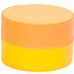 Yellow Sunny Foam Sofas & Table by NOVUM