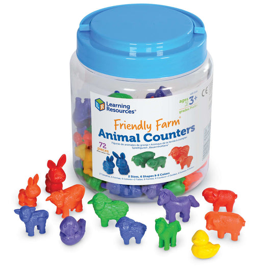 Themed Counters, Set of 72 – Classroom Pack