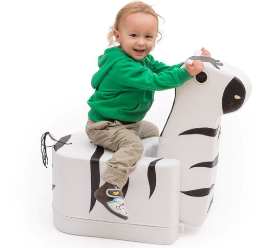 Zebra Foam Kids Seat by NOVUM