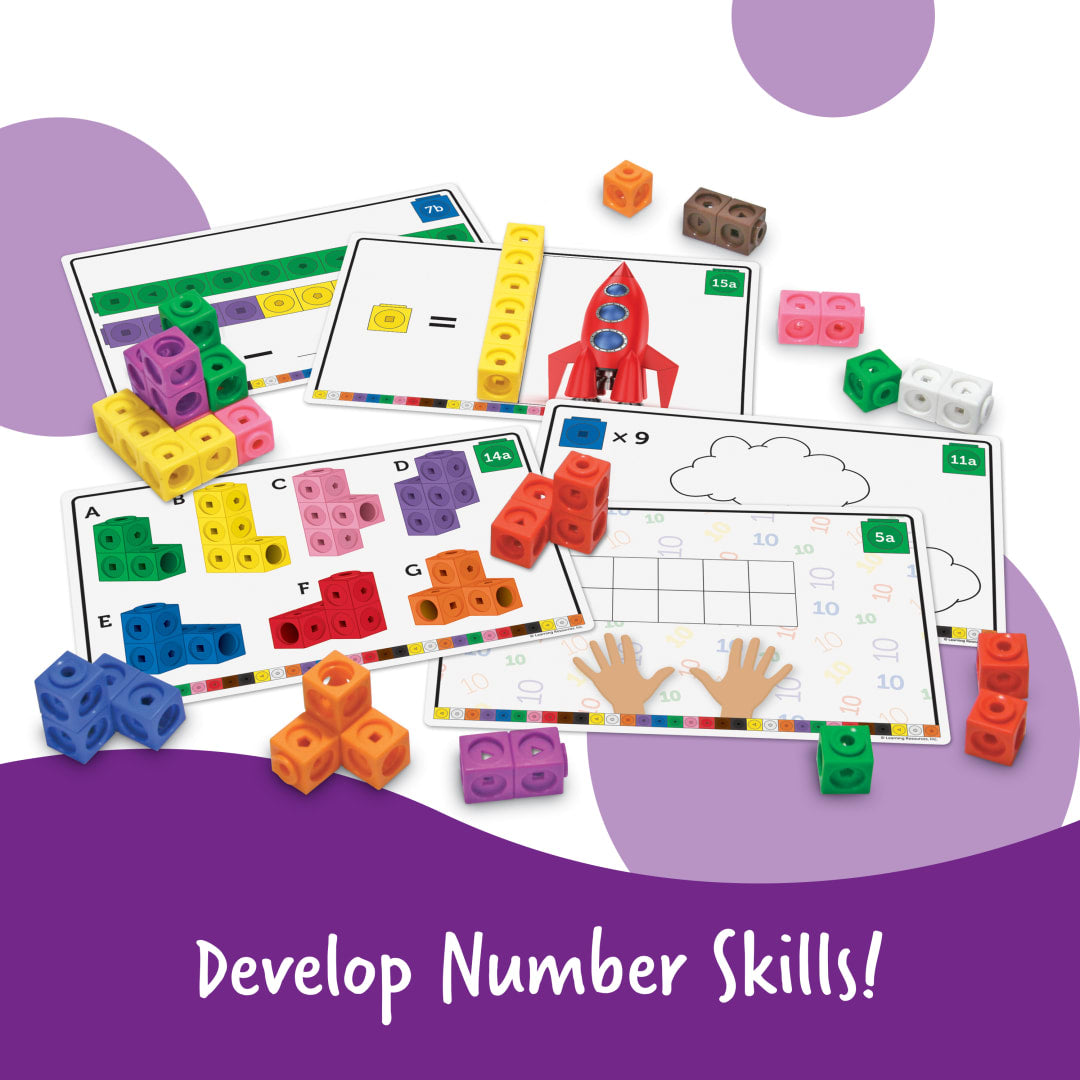Linking Math Cubes Starter Set – Classroom Pack, view 3