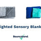 56 x 36" Soft Fleece Weighted Blanket 7 lbs