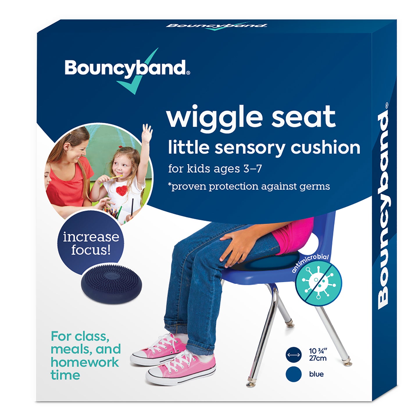 Wiggle Seat Round Wedge Chair Cushion