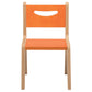 Whitney Plus 12" Orange Chair