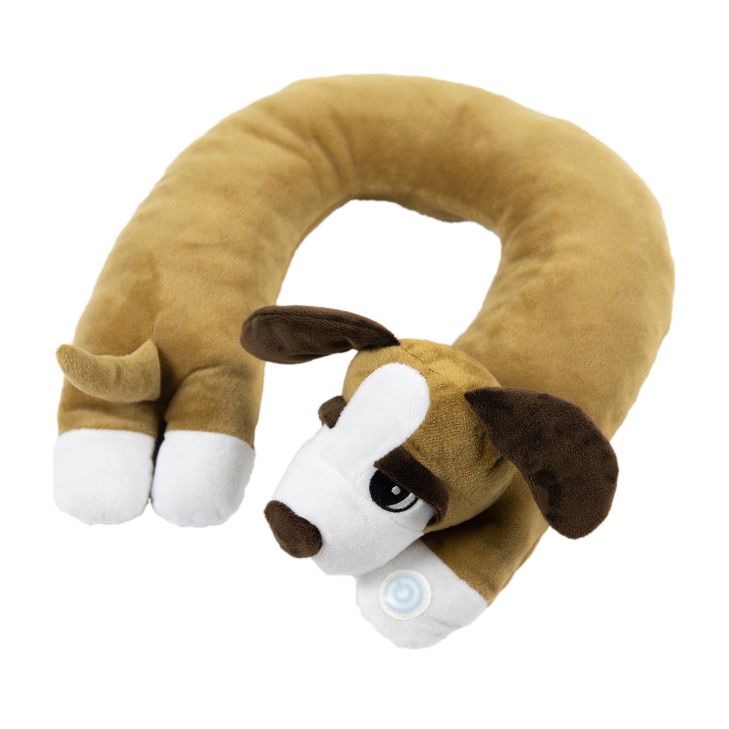 Vibrating Plush Puppy Neck Pillow