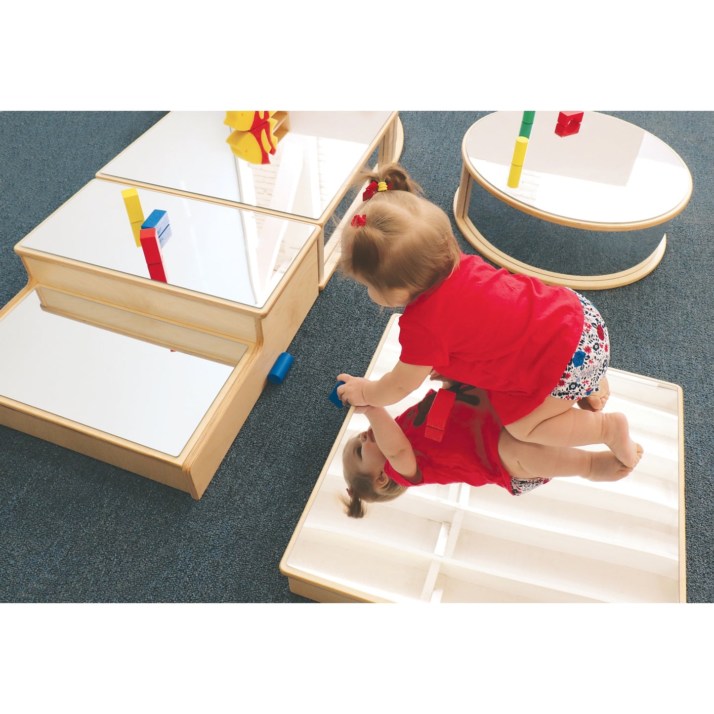 Infant Floor Mirror Set