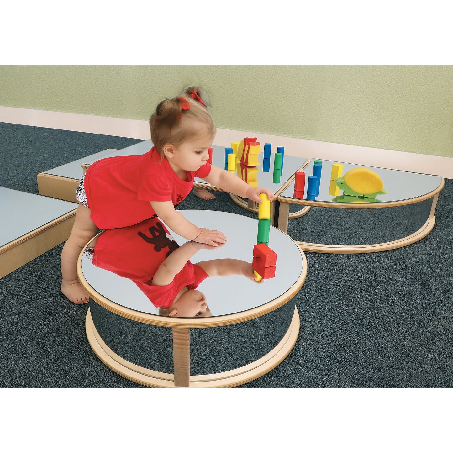 Infant Floor Mirror Set