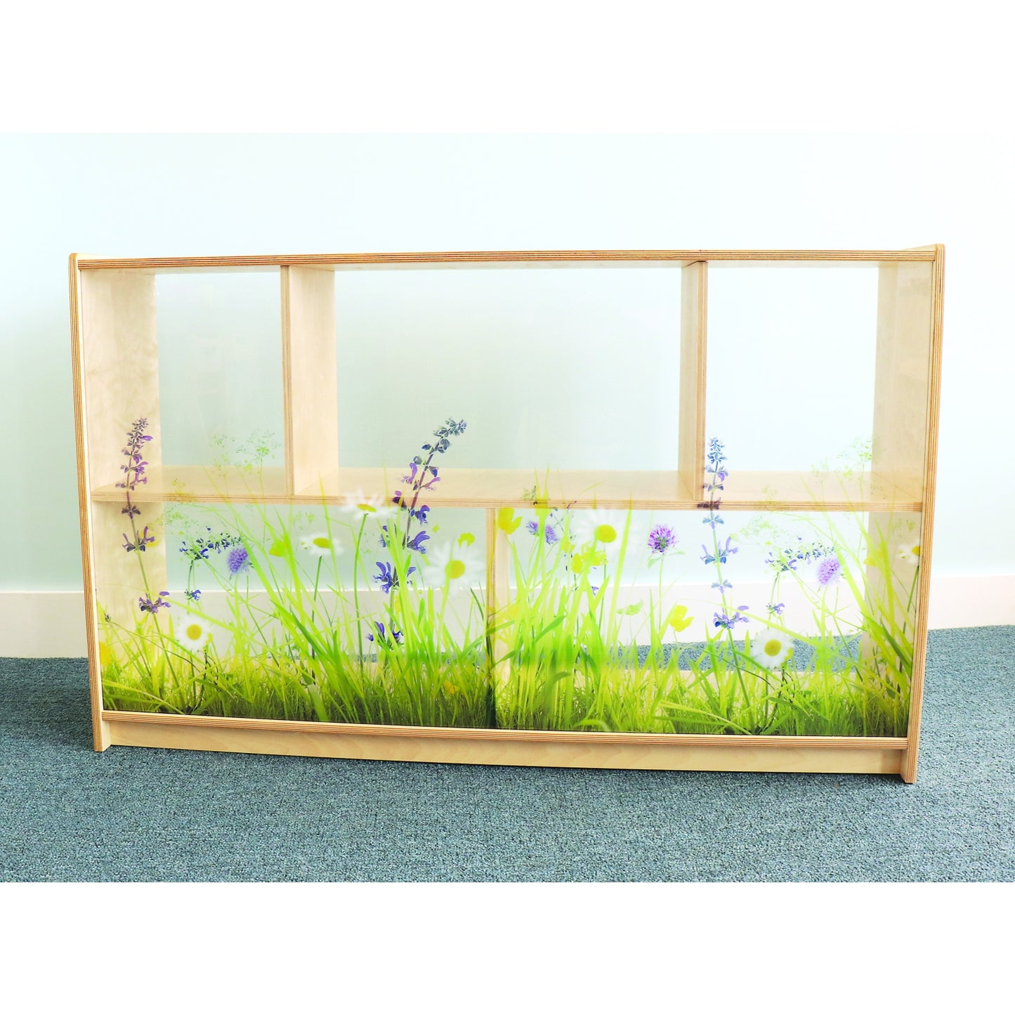 Nature View 30" Acrylic Back Cabinet