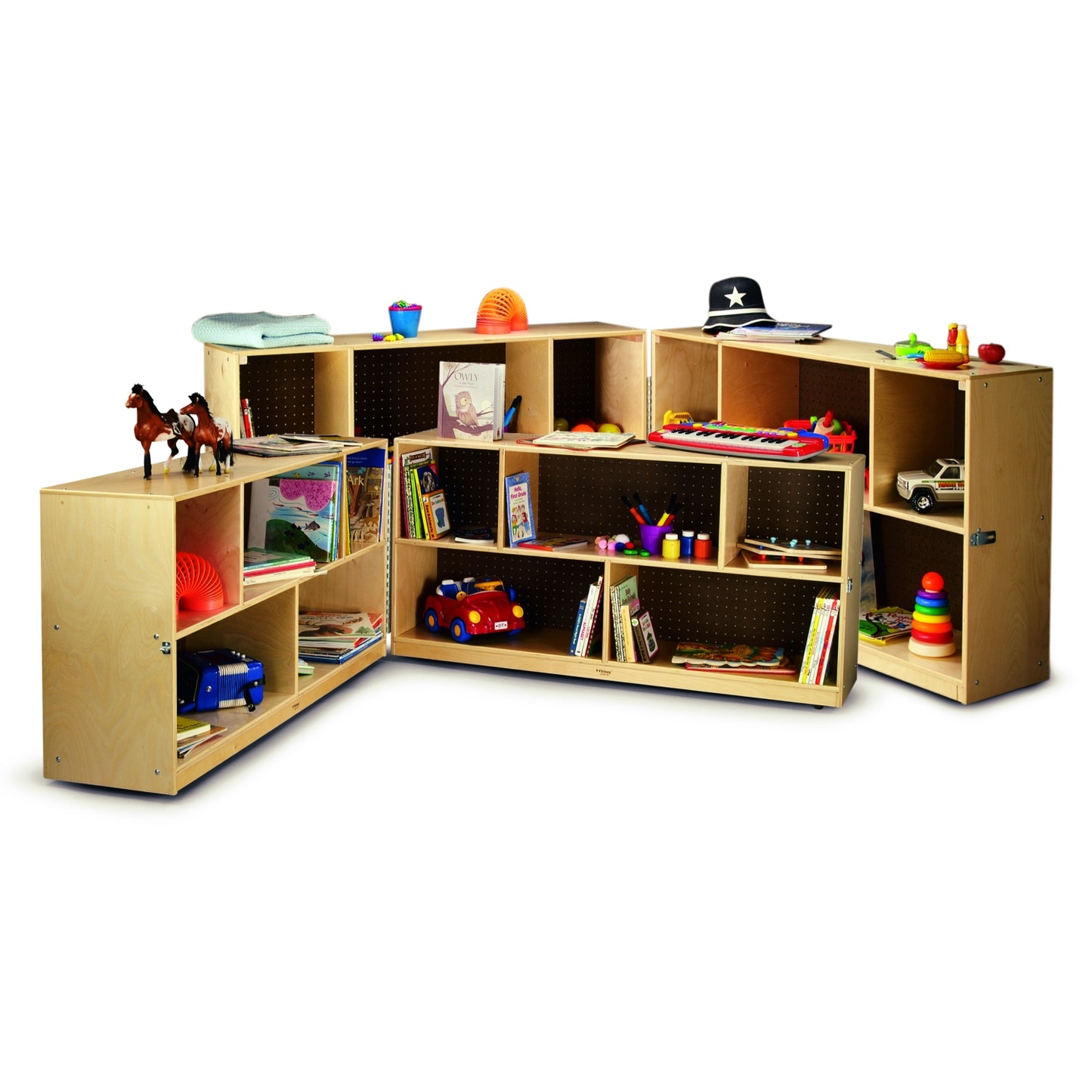 Fold And Roll Storage Cabinet 30H