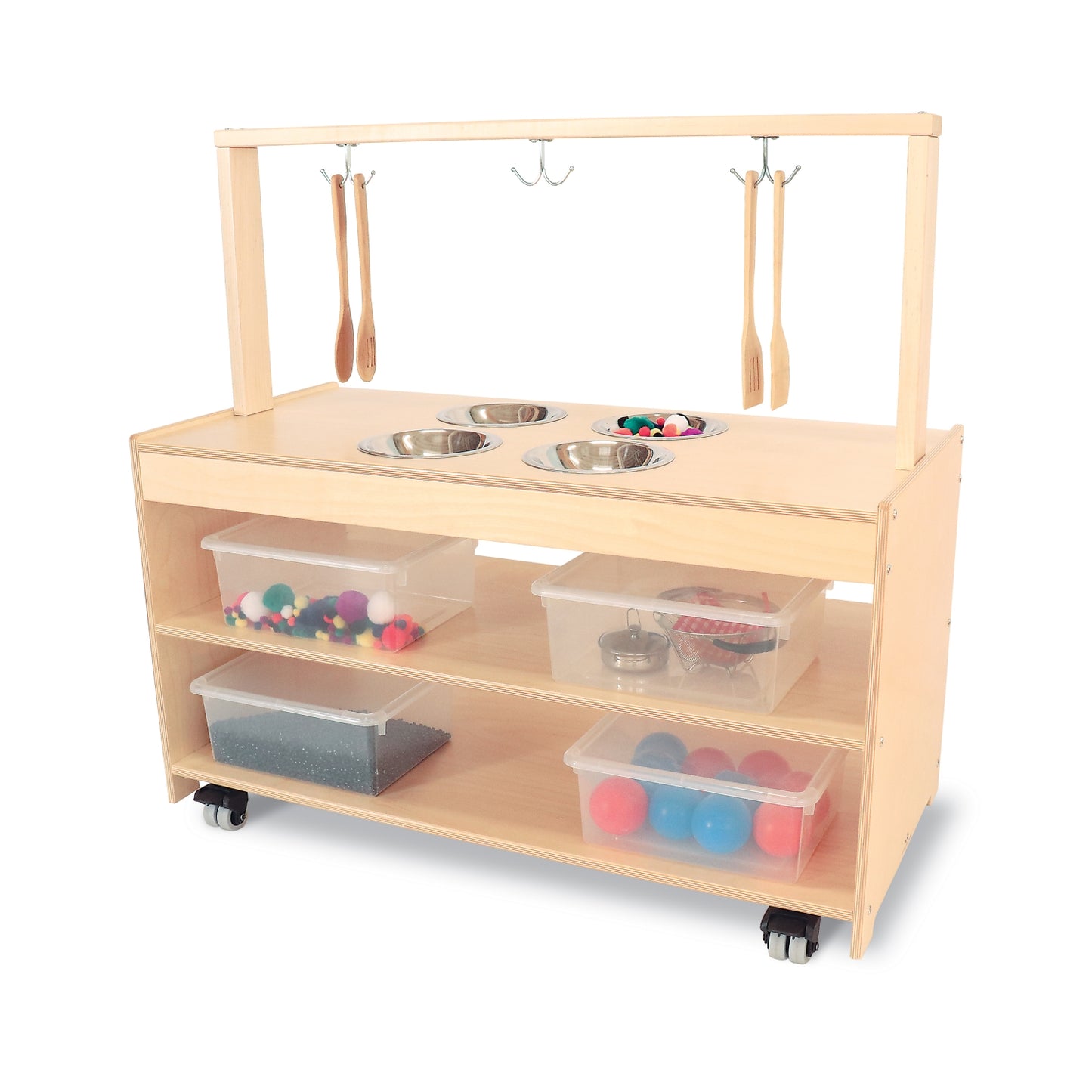 Mobile Sensory Play Kitchen