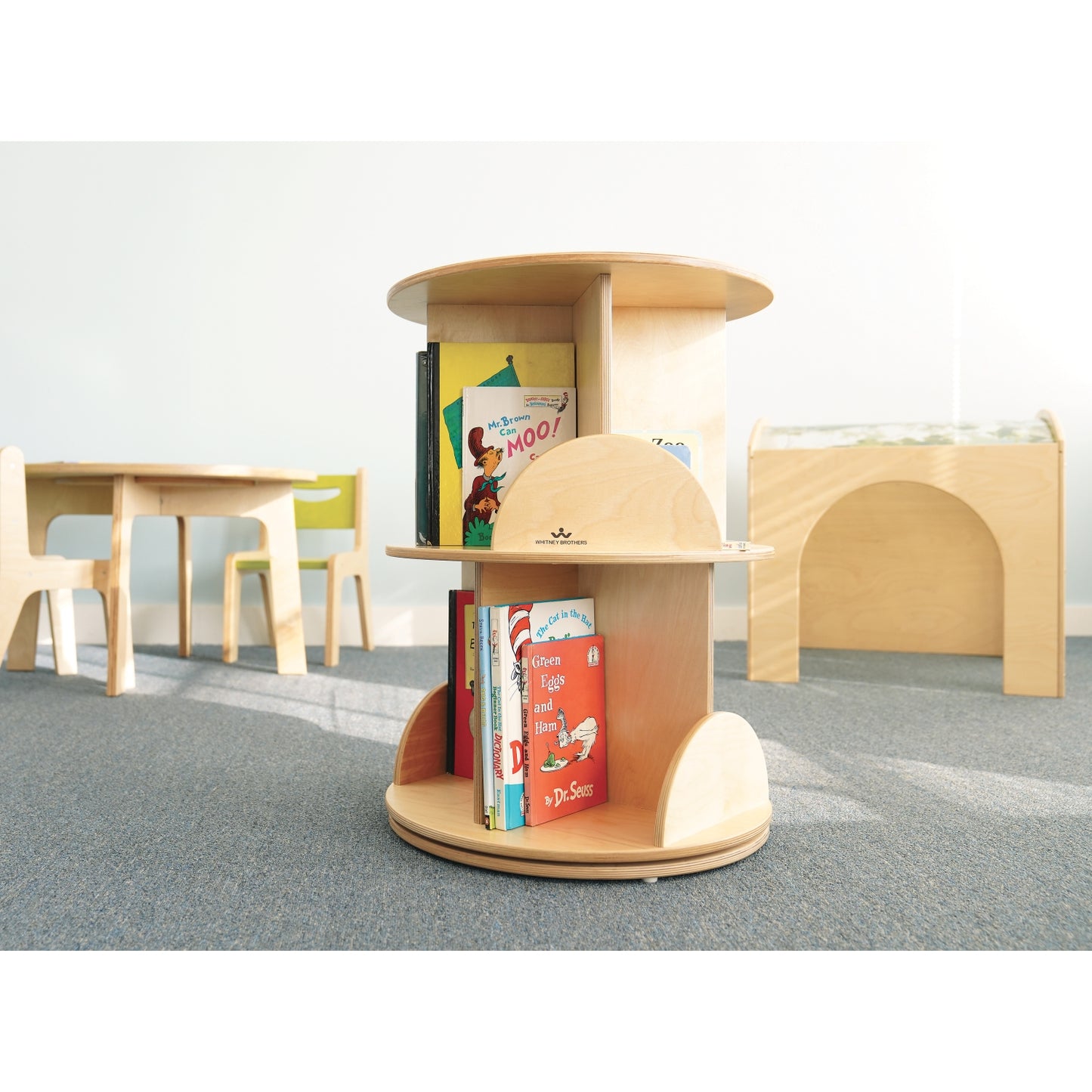 Two Level Book Carousel