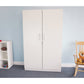 Whitney White Tall and Wide Wall Cabinet