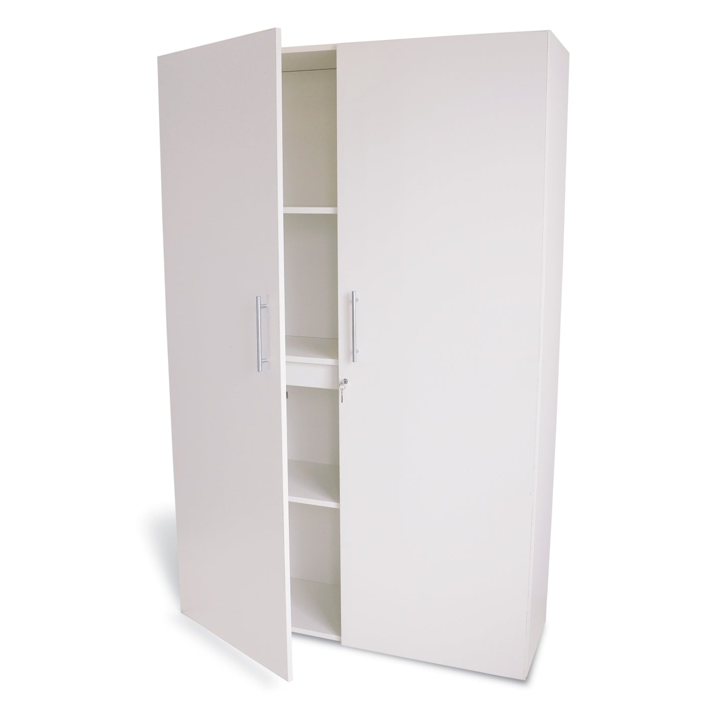 Whitney White Tall and Wide Wall Cabinet