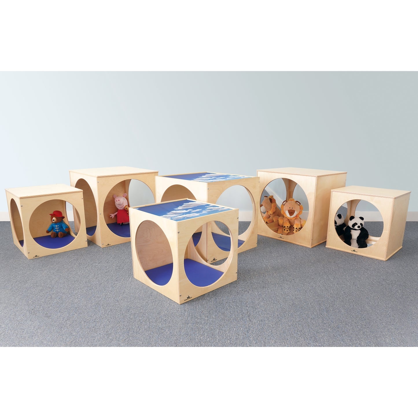 Toddler Acrylic Sky Top Play House Cube