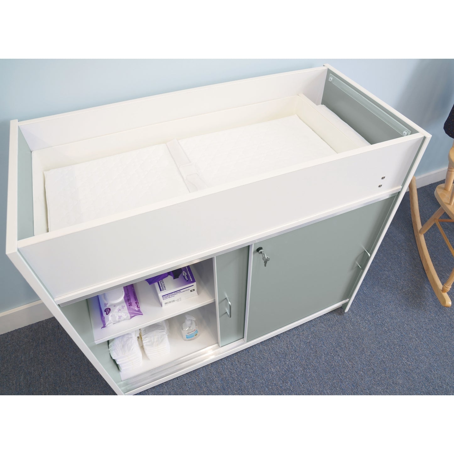 Harmony EZ Clean Infant Changing Cabinet