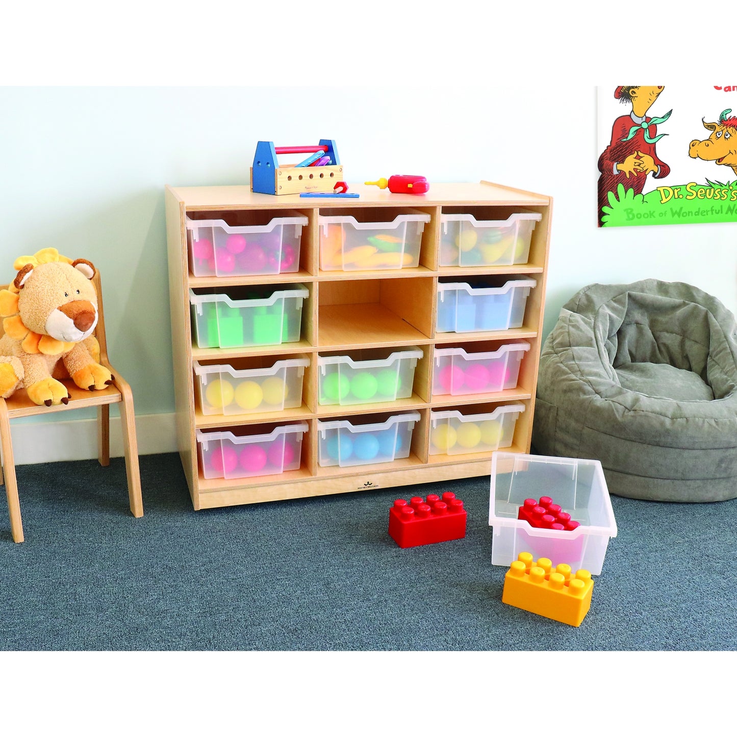 12 Tray Storage Cabinet