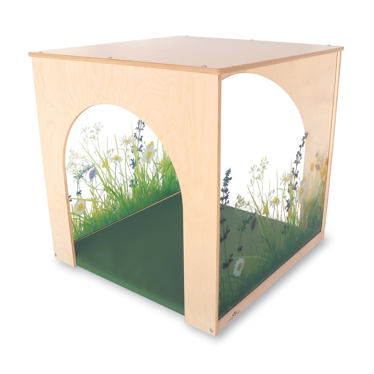 Nature View Playhouse Cube and Mat Set