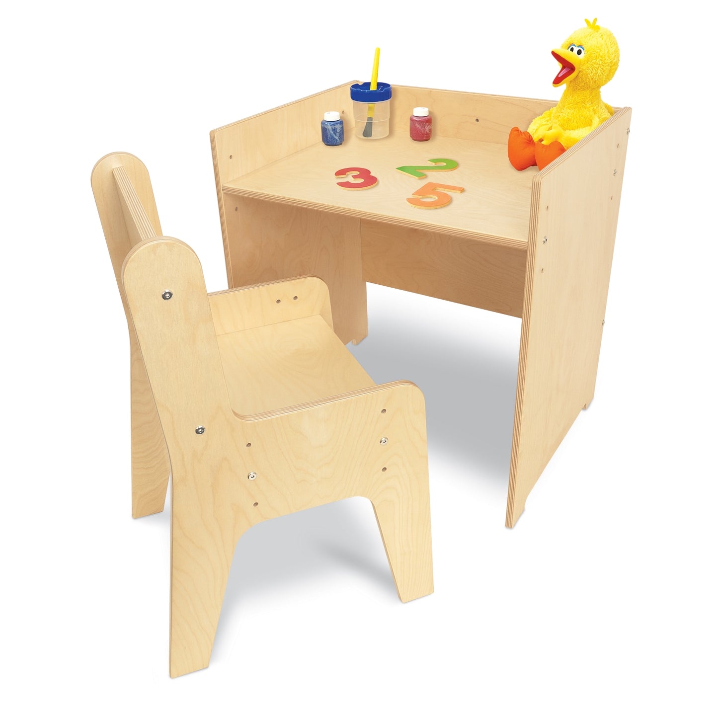 Adjustable Economy Desk and Chair Set