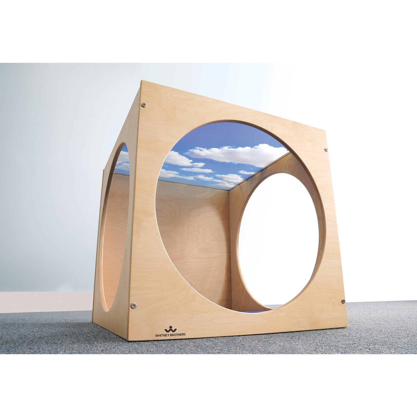 Toddler Acrylic Sky Top Play Cube With Mat