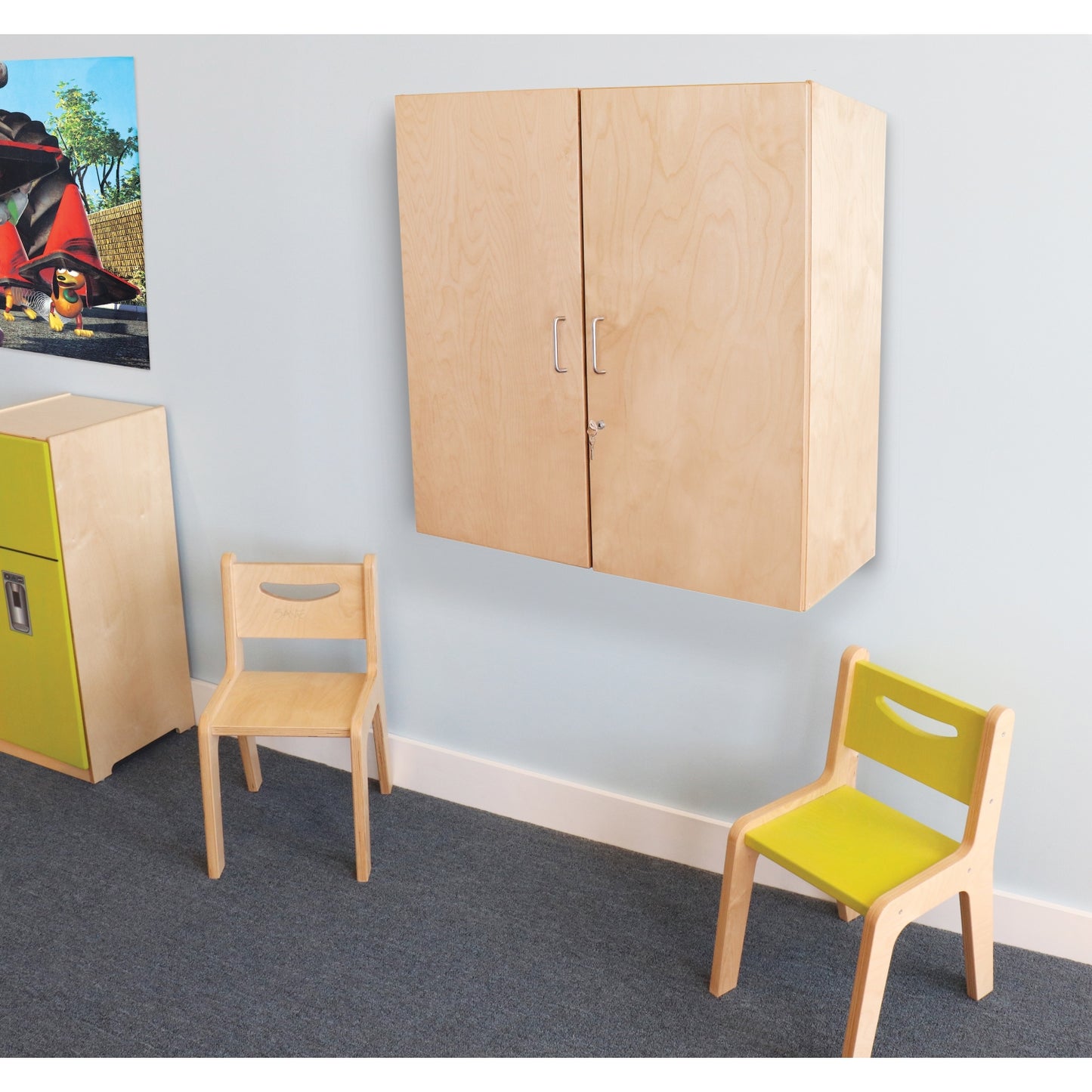 Lockable Wall Mounted Cabinet