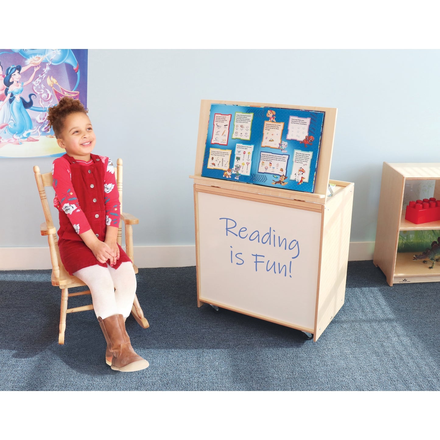 Big Book Display With Write & Wipe Back