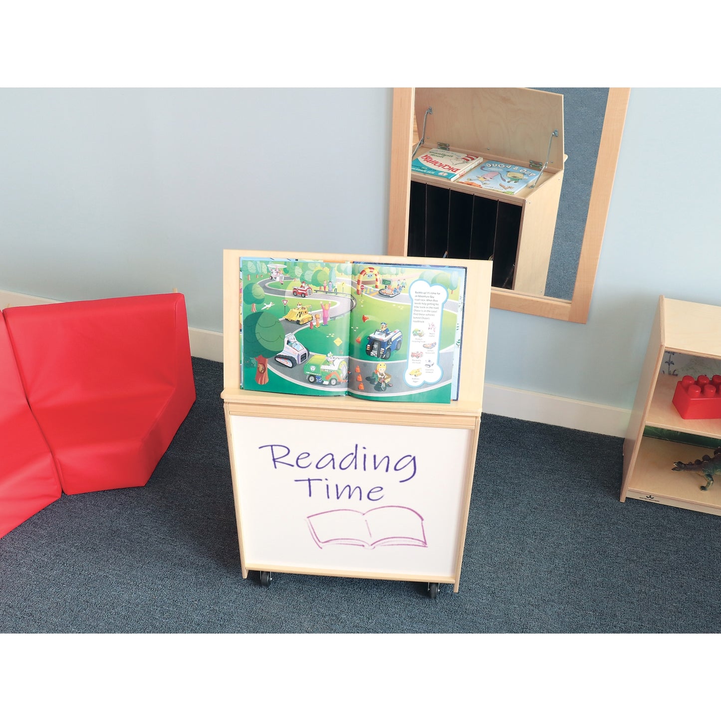 Big Book Display With Write & Wipe Back