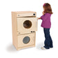 Contemporary Washer and Dryer: Natural