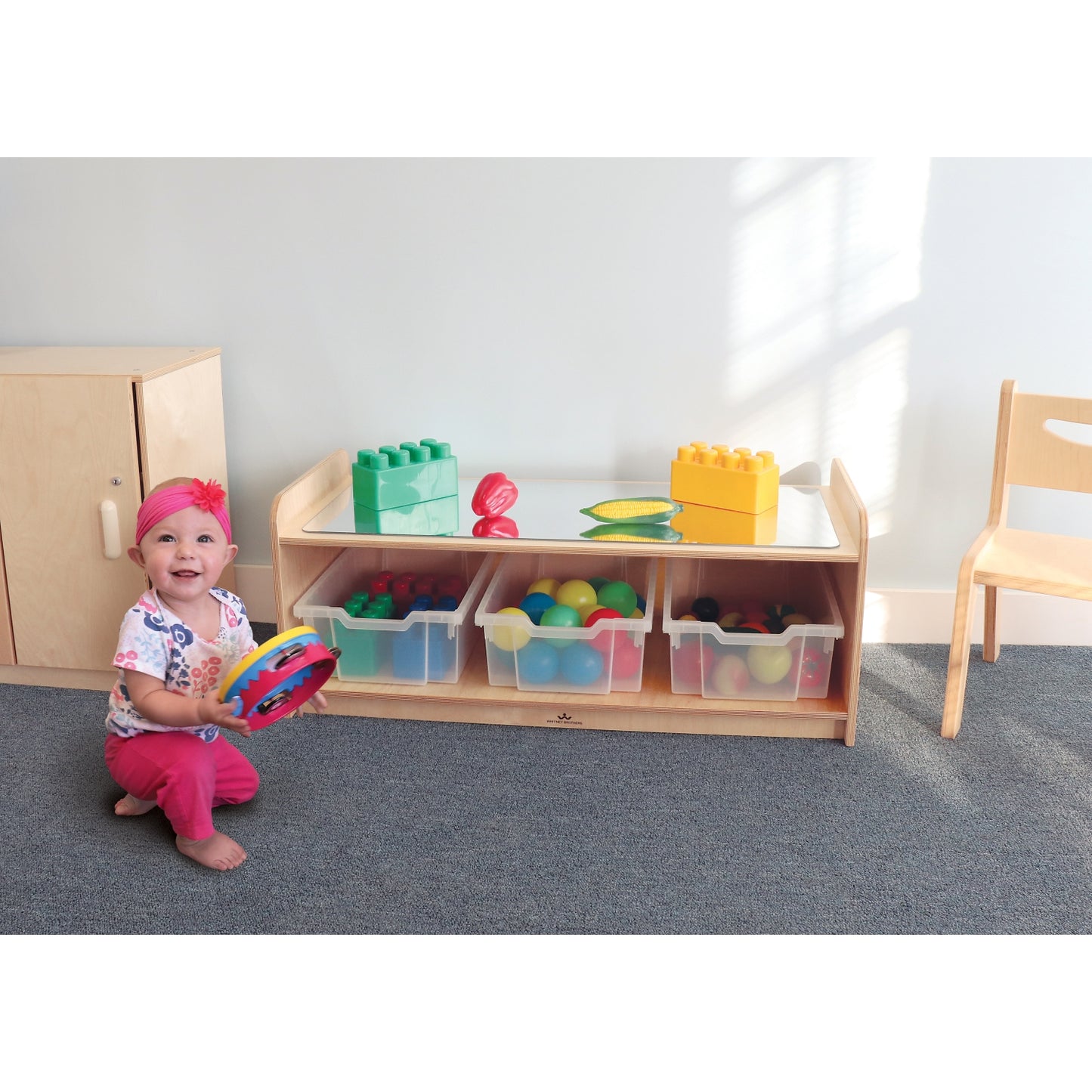 Play Table With Mirror Top