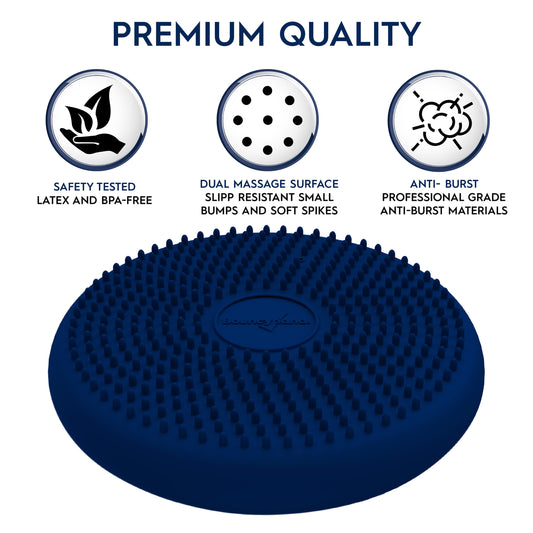 Wiggle Seat Sensory Cushion 27cm – Classroom Pack – Blue