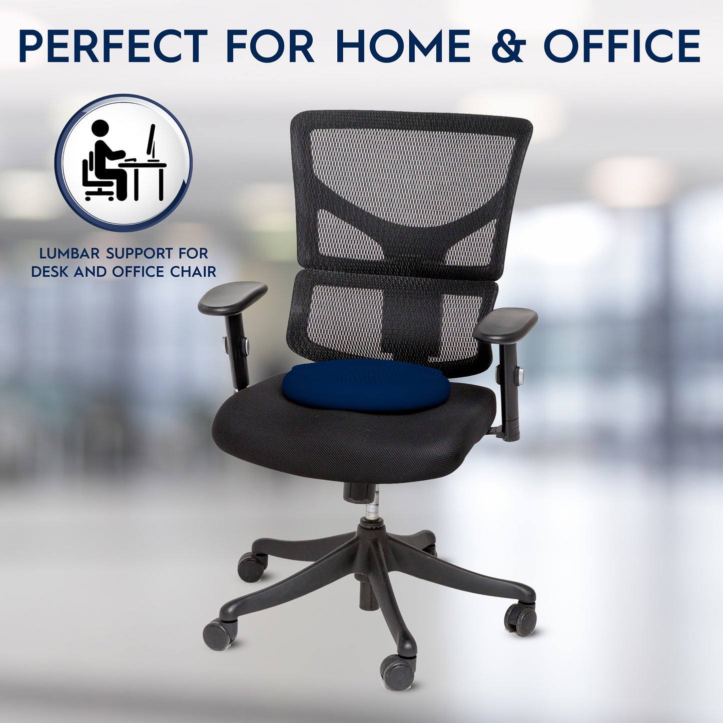 Wiggle Seat Large Round Wedge Chair Cushion