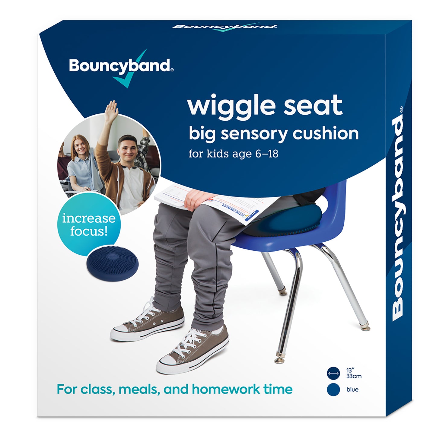 Wiggle Seat Large Round Wedge Chair Cushion