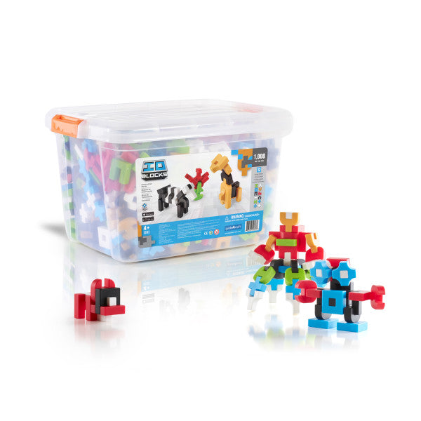 IO Blocks® 1000 Piece Education Set – Seven Sensory Toys