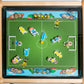 Soccer Square Magnetic Sand Activity Table
