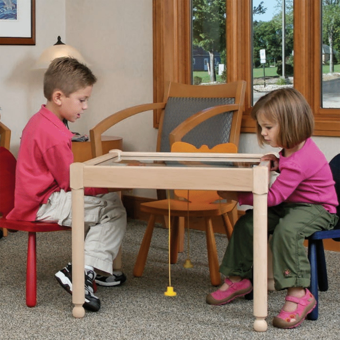 Ocean Square Magnetic Sand Activity Table