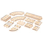 Double-Sided Roadway System 42 Piece Set