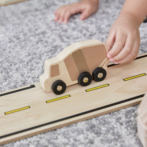 Double-Sided Roadway System 42 Piece Set