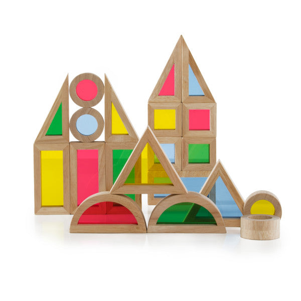 Jr. Rainbow Blocks 40 Piece Set