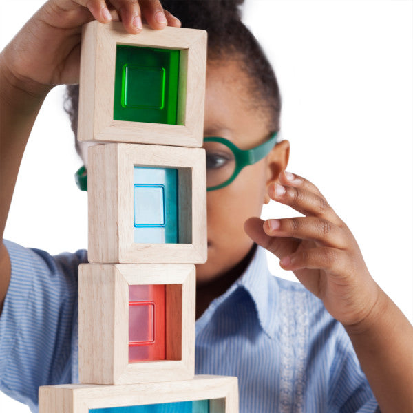 Rainbow Blocks 10 Piece Set