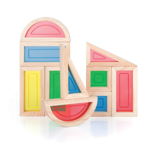 Rainbow Blocks 10 Piece Set