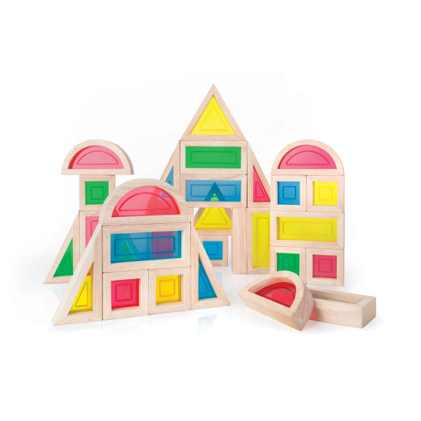 Rainbow Blocks 30 Piece Set