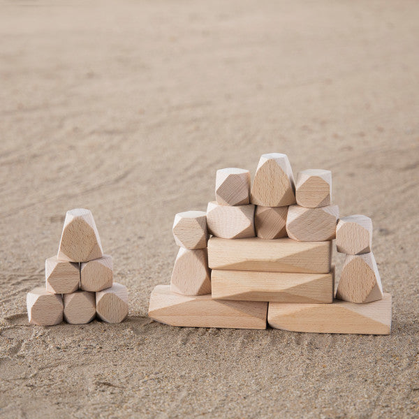 Wood Stackers Standing Stones