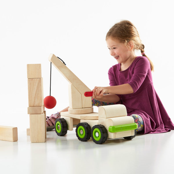 Block Science Big Wrecking Ball Truck