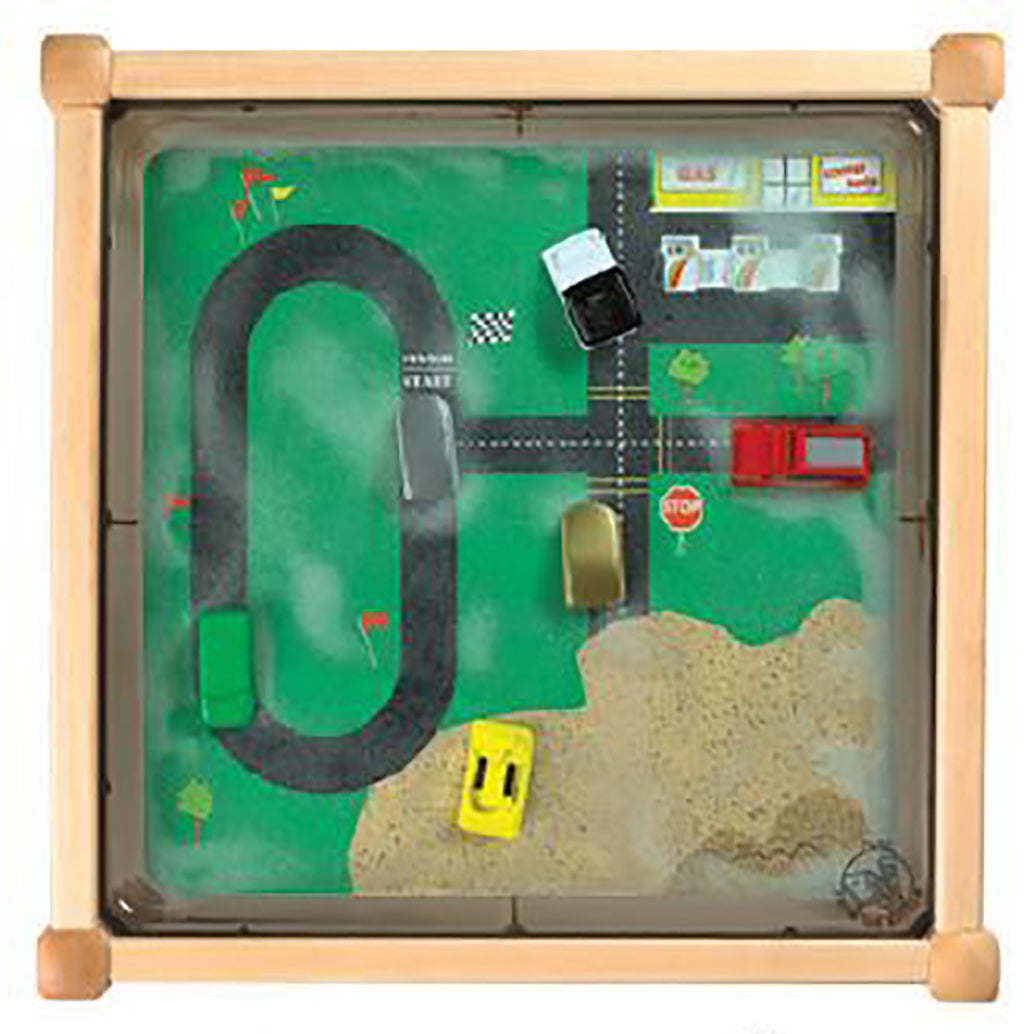 Car & Truck Square Magnetic Sand Activity Table