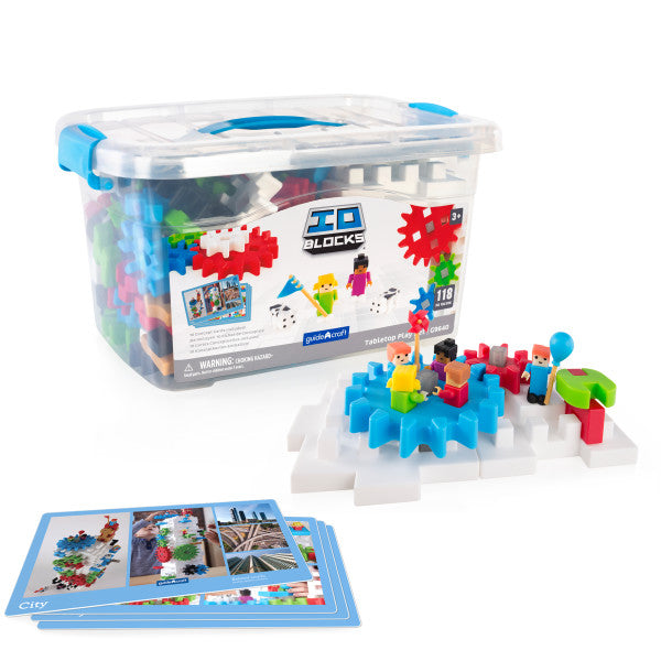 IO Blocks® Tabletop Set – Seven Sensory Toys