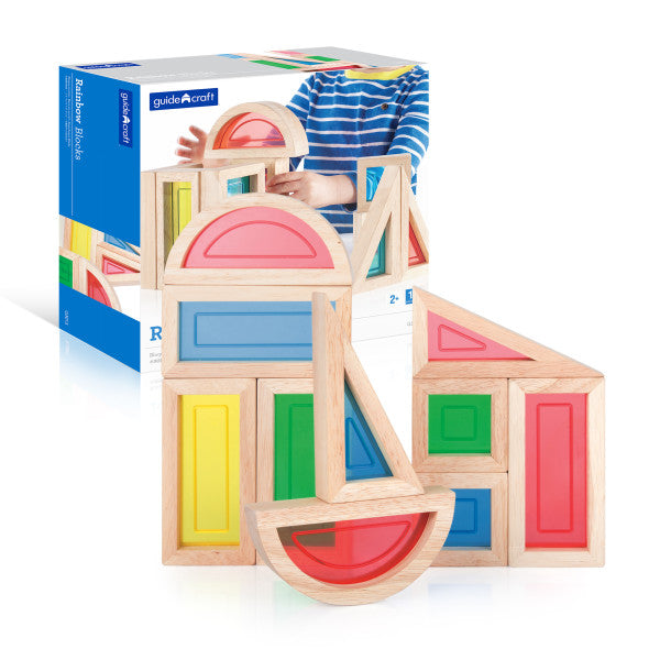 Rainbow Blocks 10 Piece Set