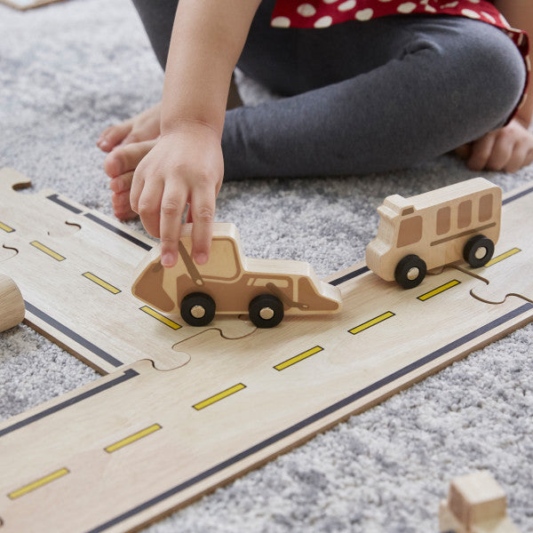 Double-Sided Roadway System 42 Piece Set